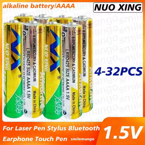 Hot 4PCS AAAA E96 LR61 LR8D425 1.5V Alkaline Battery For Stylus Laser Pen Touch Bluetooth Earphone C