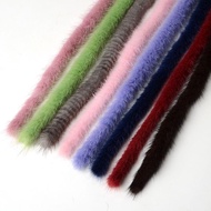 Fur Accessories Mink Flower Strips Top Strips Fur Edges