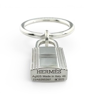Excellent condition ▲HERMES Amulette Cadena AG925 Ring, 2020 model, Silver, Size 48, Made in Italy, 
