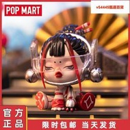 POPMART泡泡瑪特 SKULLPANDA夜之城系列盲盒模型送禮公仔潮流玩具