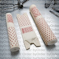 WHITE BMX PAD SET TAIWAN PARTS FIT FOR USER DYNO HUTCH SKYWAY GT MONGOOSE Redline OSBMX NOS