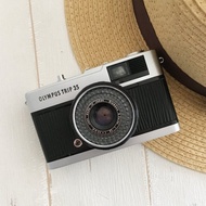 Olympus TRIP 35 黑色波浪壓紋牛皮菲林相機