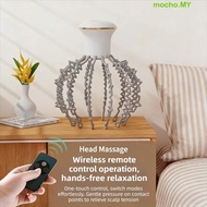 MOCHO Portable Scalp Massager, Kneading USB Rechargeable Head Octopus Massager, Mini 500mAh 6 Modes 