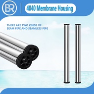 Stainless Steel Membrane Vessel Housing PVC End Cap 4040 Seam/Seamless