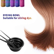 (Takashiseedling) Hair Dye Brush And Bowl Set Ear Caps Dye Mixer Hair Tint Dying Coloring Applicator