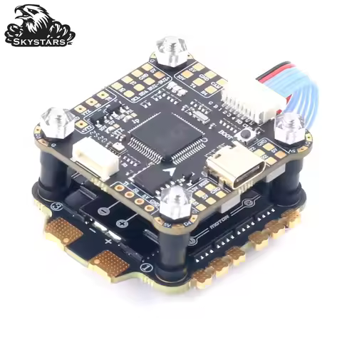 Skystars F7 F722HD PRO5 Flight Controller OSD ICM42688 45A/60A 128K AM-32 3-6S ESC Fly Stack 30.5mm 