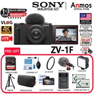 Sony ZV-1F ZV1F ZV-1 Digital Vlogging Camera with 4K HDR I Sony Malaysia Warranty