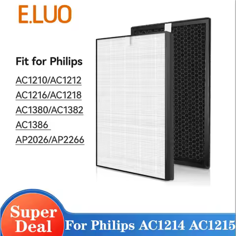 FY1410/30 FY1413/30 Real hepa Filter activated carbon filter for Philips Air Purifier AC1214 AC1215