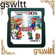 GSWLTT Video Game Card, Funny 4300 in 1 Game Cartridge Card, Various Best Gifts Interesting R4 Memory Card for DS NDS 3DS 3DS NDSL