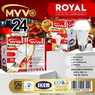 Myvo Royal 9 Watt 12 Watt 18 Watt 24 Watt LED Emergency Bulb