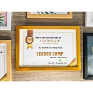 Photo Frame - Certificate Frame 21x30cm(A4)/ 25x35cm(B4)/30x42cm(A3) - Gold Frame Wall Mounted Desk 