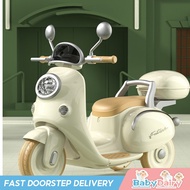 FOR  BabyDairy Tricycle  Electric ORG Retro ★Fit for 2 Kids√Kids Motorcycle/Motorbike/Electric Scoot