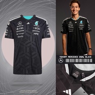 TSHIRT MERCEDES 2026 BLACK AMG F1 RACING TEAM FORMULA ONE T-SHIRT