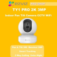 EZVIZ TY1 Pro 2K 3MP Mini DC UPS Pan & Tilt Camera CCTV Wifi Official Warranty c6n