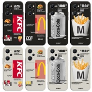 casing for realme GT NEO 3T 2T 2 3 5G PRO KFC McDonald's Phone Case