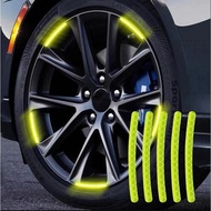 Sticker Glow In The Dark Reflective Strip Sticker Reflective Strip Sticker Car Wheel Colorful Sticker Paste Accessory Sticker Decoration