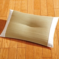 池彥IKEHIKO 日本製藺草蓆清涼除臭凹凸枕 (記憶海綿) 50×30c