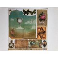Junque Gypsy Double-Sided Cardstock 12"X12" Faux Pas