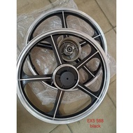 SPORT RIM GTO 588 5 BATANG EX5 DREAM WAVE 100 EX5 MOTOSIKAL