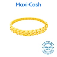 Cuban Link Bangle in 916 Gold