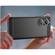 Ốp lưng chống sốc vân kim loại cho OPPO A58 hiệu Likgus (chuẩn quân đội, chống va đập, chống vân tay