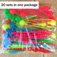 20PCS Pro- Ball Lato-Lato Toys Ball Children Toys Latto Toy Ball Snap Ball Mixed Color