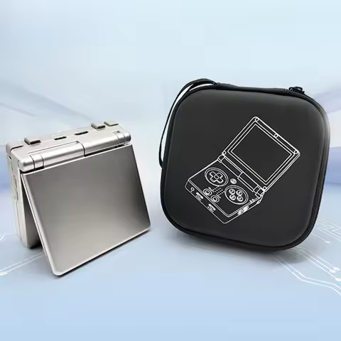 Carrying Case Shockproof Portable Case with Mesh Bag for SD Card USB Charging Cable for ANBERNIC RG3