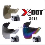 XDOT G618 618 G518 518 VISOR ONZA ORIGINAL (TINTED / RAINBOW / SILVER)
