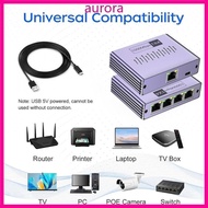Auro Ethernet Splitter 1 to 2 3 4 1000Mbps Gigabit Ethernet Splitter LAN Splitter RJ45 Splitter for 