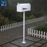 Gazechimp Large Capacity Mail Box Secure Lock Outdoor Postbox Weatherproof for Front Yard or Farmhou