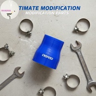 XUAN 2"- 2.5" 51mm To 64mm Silicone Hose Straight Reducer Joiner Coupling Adapter Intercooler Turbo 