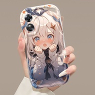 HP OPPO A17 A17K Phone Case 2D Cute Pattern Phone Case Anti-drop Soft Shell Silica gel Case Softcase