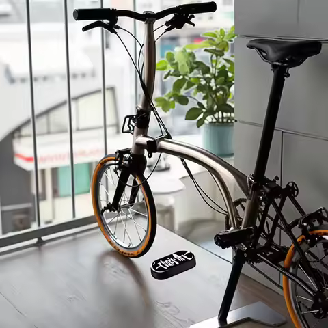 Aceoffix 16''Inch High Quality Brushed Nickel-plated Aluminium Alloy Foldable Bicycle Trifolding Bik