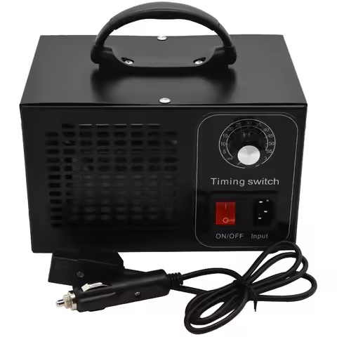 Stainless Steel Car Ozone Generator 12v 60G Car Ozonizer Air Purifier Ozonator Machine Ozon Generato