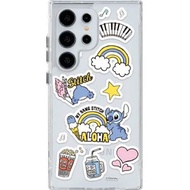 THE HOOD - (多種型號可選)(含磁吸無線充電選項)迪士尼史迪仔 Samsung Galaxy S24Ultra/S24+/S24 S23/S22 標準防摔保護殼 防撞保護 透明殻-5172