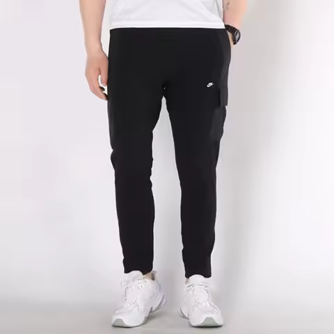 Nike Authentic Men's Breathable Fashion Pocket Cargo Sweatpants CJ4334-010