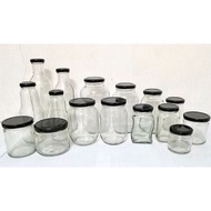 【hot sale】 120ml Glass jar (24pcs)