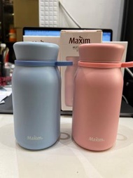 AGF / Maxim - 韓國冷熱咖啡保溫杯 不銹鋼飲品便攜保溫杯 保冷保暖 350ML MAXIM杯/ 顏色隨機