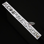 KOMPRESSOR Logo Sign Attached To The Rear For BENZ E200 C200 C230 C180