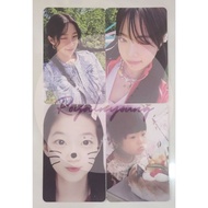 Photocard PC 2025 Season's Greeting SG Le Sserafim LSF Kazuha Eunchae