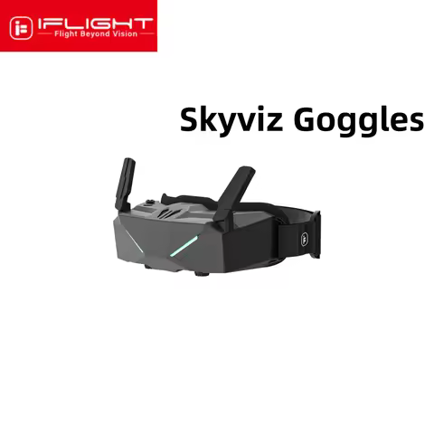 iflight Skyviz FPV goggles built-in fusion receiver/foldable antenna Analog/support third-party HD v