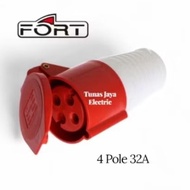 Mobile Socket 4 Pole 32A (224) FORT