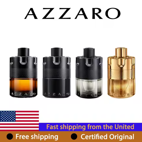 Azzaro The Most Wanted The Most Parfum Intense Spicy Woody Men's Perfume Lasting Luxury Cologne for 