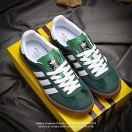 Originals Gazelle "Esquisite Gucci" Antelope Collection Low cut Retro Versatile Casual Sneakers Gree