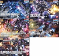 SIMP EVO HG GTO 1/144 高達 渣古 大魔 BUGU WAFF ZAKU DOM 黑色三連星 (4合1)