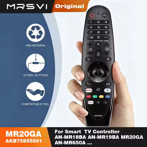 MRSVI Magic Remote Control AKB75855501 for Smart TV Controller AN-MR18BA AN-MR19BA MR20GA AN-MR650A 