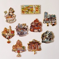 Chengdu Chongqing Travel Souvenirs Refrigerator Stickers Featured Souvenirs Fridge magnet