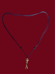 泰國 佛牌：單掛頸繩(可較長短)