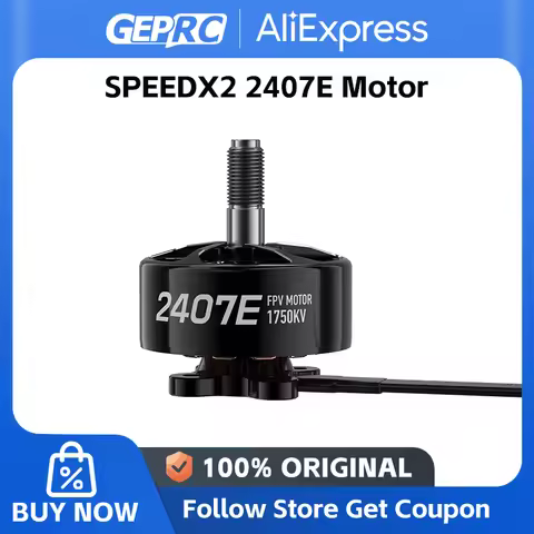 GEPRC SPEEDX2 2407E Motor 1750KV High Torque Low Power Useage Suitable for 5 -6inch Racing FPV Quads