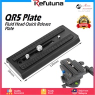 Refutuna Camera Tripod Sliding QR5 Quick Release Plate 501PL Camera Tripod Fast Head Manfrotto Fluid Head Plate